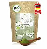 Superkost BIO Gerstengras Pulver oder Kapseln Biologisch angebaut in Bayern, Deutschland, mit Laborprüfsiegel, Rohkostqualität 1Kg