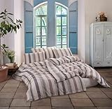 KK SHOPPING Versandhandel Klaus Kolodzie Leinen Bettwäsche Set 135x200 cm 2-teilig