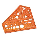 Standardgraph 8191 Schablone Stano-Winkel, 155 x 155 x 1,3 mm