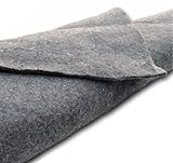 Qualitäts - Teichvlies 500 g/m² - 3m x 3m – 9qm - Teichfolienunterlage Schutzvlies Poolvlies