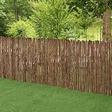 casa.pro Rindenmatte Zamora Balkon Sichtschutz 180 x 300 cm Gartenzaun strapazierfähig Rindenzaun Sichtschutzmatte Balkonverkleidung wetterfest