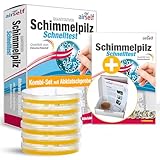 Schimmeltest Kombi 'Abklatsch' – Schimmelpilz Schnelltest für die Raumluft & Laboranalyse eines Abklatschtests der Wand