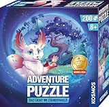 KOSMOS 683597 Adventure Puzzle Das Licht im Zauberwald, 200 Teile, interaktives Abenteuerpuzzle für Kinder, Abenteuergeschichte mit jedem Puzzleteil entdecken, Ausgezeichnet mit dem Toy Award 2024