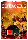 Schlagzeug live (Wandkalender 2025 DIN A4 hoch), CALVENDO Monatskalender: Schlagzeug, das Instrument, dass nicht nur den Musiker, sondern während ... Leistungssportler verlangt. (CALVENDO Kunst)