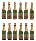 12x 0,375l - Cave de Lugny - Blanc de Blancs - brut - HALBE - Crémant de Bourgogne A.O.P. - Frankreich - Schaumwein brut