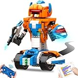 Apitor Robot X - 12-in-1 Programmierbarer Roboter für Jungen, STEM Robotik Spielzeug zum Programmieren und Lernen mit Scratch, Roboter Bausatz mit App-Fernbedienung, Geschenke für Kinder ab 8 Jahre