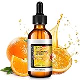 Vitamin C Serum Gesicht 60ml Leistungsstarkes 20% Vitamin C Serum Gegen Dunkle Flecken Falten & Feine Linien Gesichtspflege Augenringe Entfernen Anti-aging, Kollagen-boost & Hautaufhellendes