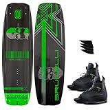 Brunelli Carbon Wakeboard Set 138 cm mit Jobe Maze Wakeboardbindungdung