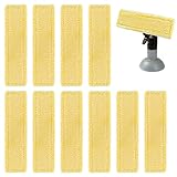 Foydream Mikrofaser Wischbezug Set für Kärcher WV Fensterreiniger, 10 Stück Ersatzpads für Kärcher Fenstersauger Kompatibel mit Kärcher Fenstersauger WV2 WV5