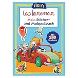 Leo Lausemaus Mein Sticker- und Malspaßbuch mit 250 Stickern: Kreativer Mal- und Stickerspaß für Kinder ab 3 Jahren (kiDIYs)