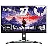 Lenovo Legion R27qe | 27' QHD Gaming Monitor | 2560x1440 | 180Hz | 450 nits | 0,5ms Reaktionszeit | HDMI | DisplayPort | AMD FreeSync | schwarz