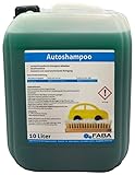 FABA Autoshampoo Konzentrat 10 Liter, Auto Shampoo Auto Reiniger
