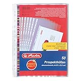 Herlitz 5850508 Klarsichthüllen, A4, 50er Premium
