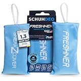 Freshner Schuhdeo gegen Fußgeruch und Schweißfüße | Geruchsentferner und hinterlässt einen frischen Duft | Für Arbeitsschuhe, Sport-Schuhe und Sneaker