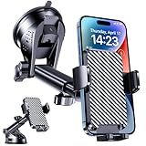 BIPOPIBO Das Armaturenbrett Handyhalterung Auto [Super Saugnapf] Handy Halterung Auto Universal 360° Drehbar kfz Handyhalterung Handy Halter für iPhone Android Halterungen für Navigationsgeräte