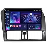 Android 14 Autoradio Stereo 9 Zoll HD Digital Multi-Touchscreen Für Volvo XC60 2008-2017 Mit Navigation Bluetooth-Unterstützung Radio Lenkradsteuerung Mit,8 Core 4G+WiFi 12G+256G