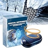 Scheibenenteiser Auto, 360°-Enteisungsmöglichkeiten Auto Enteiser Solar Schnelle Und Einfache Installation Bei Kältestem,1PCS
