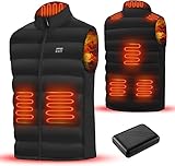 CaiQiXuan Down Heating Vest for Men