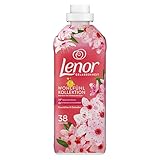 12er Pack - LENOR Weichspüler Wohlfühl-Kollektion - Kirschblüte & Edelsalbei - 38 Waschladungen / 950ml