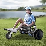 Einstellbare Hoverboard Sitzbefestigung, Verstellbarer Balancing Scooter Sitz, Balancing Scooter Sitzbefestigung Zubehör, Sitzbefestigung passend für 6,5-10 Zoll Balancing Scooter