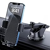 GUWEZ Handyhalter für Ihr Auto, Handyhalterung für das Auto, super stabil, Auto-Armaturenbrett, Windschutzscheibe, Handyhalterung, Autohalterung für iPhone, Smartphone, universell