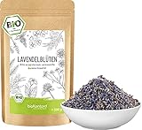 Lavendelblüten getrocknet BIO 500 g I Lavendel 100% natürlich - Lebensmittelqualität I duftintensiv I Gewürz und Lavendeltee I bioKontor