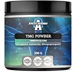 TMG Pulver 300g - Betain - 2000mg Trimethylglycin pro Portion - 150 Portionen pro Packung - Keine Zusatzstoffe - Verzweigtkettige Aminosäuren - Unterstützung des Stoffwechsels - von Apollo's Hegemony
