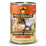 Wolfsblut Country Chicken Futter für ausgewachsene Hunde, 395 g (6 Stück)