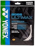 YONEX Bg-66 Cordage Ultimax Pour Raquette de Badminton 10 M Blanc Saite weiß, one Size