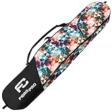 Premium Snowboardtasche Board Bag Snowboardbag Abdeckung 170 cm aus Wasserdichtem Polyester mit Tragegurt und Schultergurt Triangles PR [051]