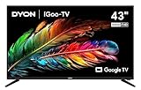 DYON iGoo 43F – 108 cm (43 Zoll) Full HD Google TV mit Triple Tuner, Prime Video, Netflix, DAZN, Disney+, Apple TV+, Paramount+, waipu.tv, Google Assistant