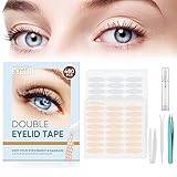 Schlupflider Stripes Unsichtbar, 480 Augenlid Stripes Unsichtbar, Schlupflider Tapes, Unsichtbare & Wasserfeste Lidheberstreifen, Doppeltes Augenlidband Geeignet Für Unebene