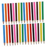 KICHOUSE 48 Teiliges Mini Buntstift Set Kurze Buntstifte Kleine Buntstifte Zeichenstifte Mehrfarbige Bleistifte Schulbürobedarf