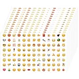 14 Blatt Smiley Aufkleber Klein,Emoji Sticker, Smiley Sticker,Emoji Sticker Smiley,Mini Sticker,Lustig Emoji Aufkleber,Anreizaufkleber Für Kinder Emoji-Belohnungen Für Lehrer,Notizbuch Dekoration