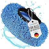 CARMODO® Mr.BOB Premium Waschbürstenüberzug für die Auto Waschbürste, Lackschonender Bürstenüberzug für SB Waschanlagen | Brush Cover | Mikrofaser Autoschwamm | Car Wash