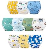 JackLoveBriefs Töpfchen-Trainingshose Baby 4-6 Jahre,Gr.L Mehrfarbig,Packung mit 10