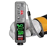 Schichtdickenmessgerät Lackdickenmessgerät für Auto Handheld Lackmesser ackmesser Farbtiefenmesser mit LCD-Display (ET330)