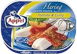 Appel Heringsfilets, Tomate und Curry, 10 x 200 g