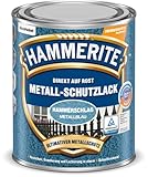 HAMMERITE MSL HAMMERSCHLAG METALLBLAU Metallschutzlack 750 ml (1er Pack)