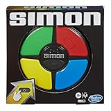 Simon Spiel, elektronisches Spiel für Kinder ab 8 Jahren; Spiel mit Lichtern und Geräuschen, klassisches Hasbro Spielprinzip für Konzentration, für die ganze Familie