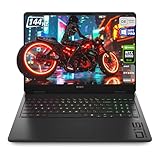 HP Omen 16 Gaming Laptop, AMD Ryzen 9-8940HX, 32 GB DDR5 RAM, 2 TB PCIe SSD, 16' (1920x1200) IPS 144Hz Display, Nvidia G-Force RTX 5060, 4-Zone RGB QWERTZ Tastatur, Windows 11 Pro, Shadow Black