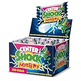 Center Shock Mystery, Box mit 100 Kaugummis, Extra-sauer, Zufallsgeschmack, ideal für Geburtstag & Weihnachten