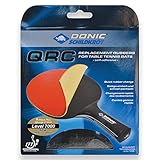 Donic-Schildkröt Tischtennis Ersatzbelag QRC Level 7000, für blitzschnellen Belagwechsel, 2,3 mm Schwamm, Liga - ITTF Belag, 752579, schwarz/Rot