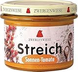 Zwergenwiese Bio Streich Aufstrich Sonnen-Tomate, 6 x 180g