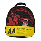 AA isolierte Boosterkabel/Starthilfekabel AA4550 — für Benzin-/Dieselmotoren bis 3000 ccm, 3 m Kabel, Aufbewahrungstasche