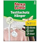 Nexa Lotte Textilschutzhänger 2er-Pack - Effektiver Schutz vor Kleidermotten mit Lavendel-Öl, Langzeitwirkung