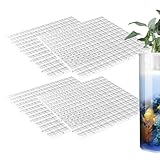 Generisch Aquariumdeckel 4 Stück Aquarium Bildschirmnetz Aquarium Abdeckung 30x30cm Terrariendeckel Gitter Aquarium Deckel - Verhindern DASS Fische Aus Dem Aquarium Springen Und Reptilien Entkommen