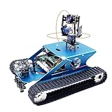 Yahboom Raspberry Pi Roboter mit Kamera, programmierbare KI-Elektronik, DIY-Panzerroboter-Kit für Teenager und Erwachsene, Python-Programmierkit