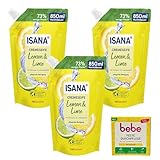 3x Cremeseife Lemon & Lime Nachfüllbeutel | 3x 850ml |