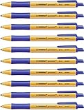 STABILO - Druck-Kugelschreiber - pointball - 10er Pack - blau